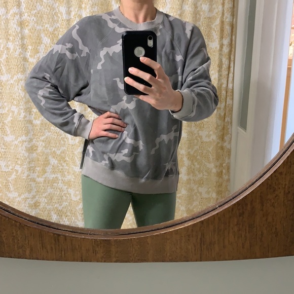 Camo crew neck sweatshirt - Picture 7 of 7
